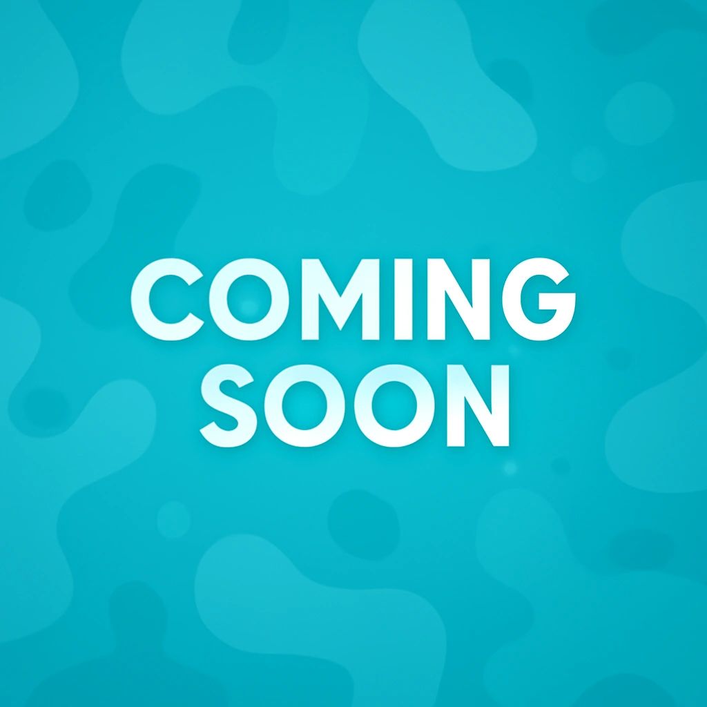 Text graphic saying 'COMING SOON' on a blue background.